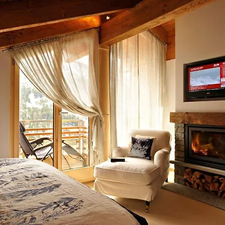 Chalet Panorama With Views To The Glaciers And The Dom * Saas Fee