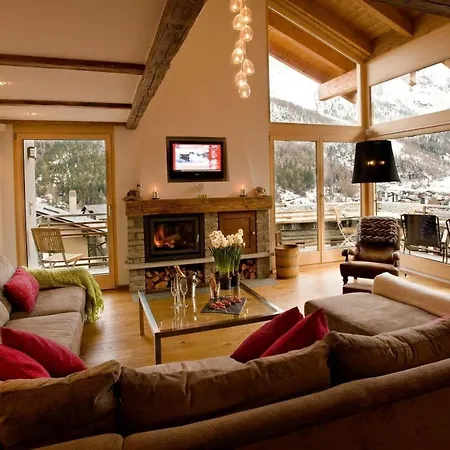 Chalet Panorama With Views To The Glaciers And The Dom *